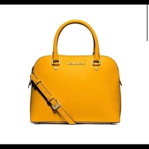 Michael Kors: Cindy Saffiano Leather Dome